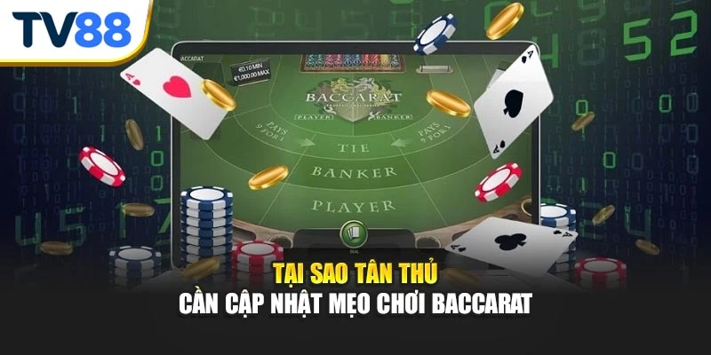 Tại sao tân thủ cần cập nhật mẹo chơi Baccarat